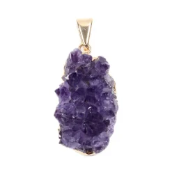NHM Shop Amethyst Cluster Pendant Necklace Online