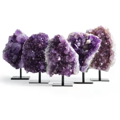 NHM Shop Amethyst on a Display Stand New