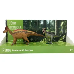 NHM Shop Carnotaurus and Corythosaurus Models Hot