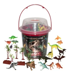NHM Shop Dinosaur Figurine Playset Bucket Clearance