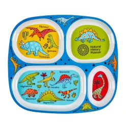 NHM Shop Dinosaurs Compartment Plate New
