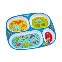 NHM Shop Dinosaurs Compartment Plate New