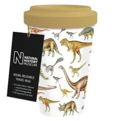 NHM Shop Dinosaurs Reusable Travel Mug Sale