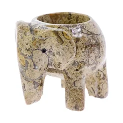 NHM Shop Elephant Stone Tea Light Holder Hot