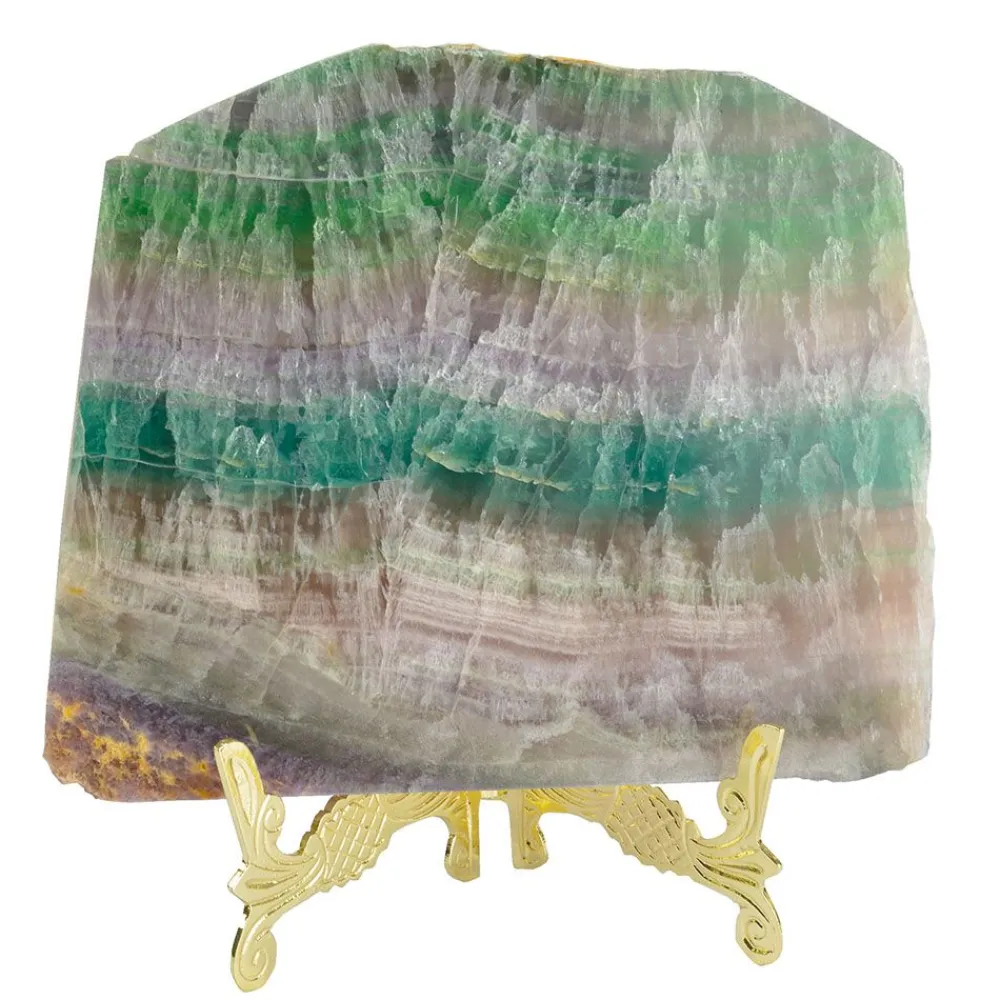 NHM Shop Fluorite Slice Hot