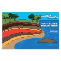 NHM Shop Fossils Sticker Book Hot