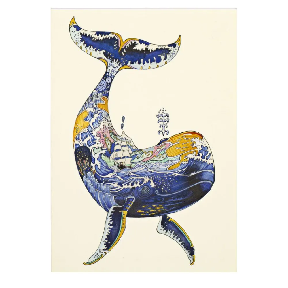 NHM Shop Whale Greetings Card Sale