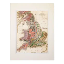 NHM Shop William Smith Geological Map Print Hot